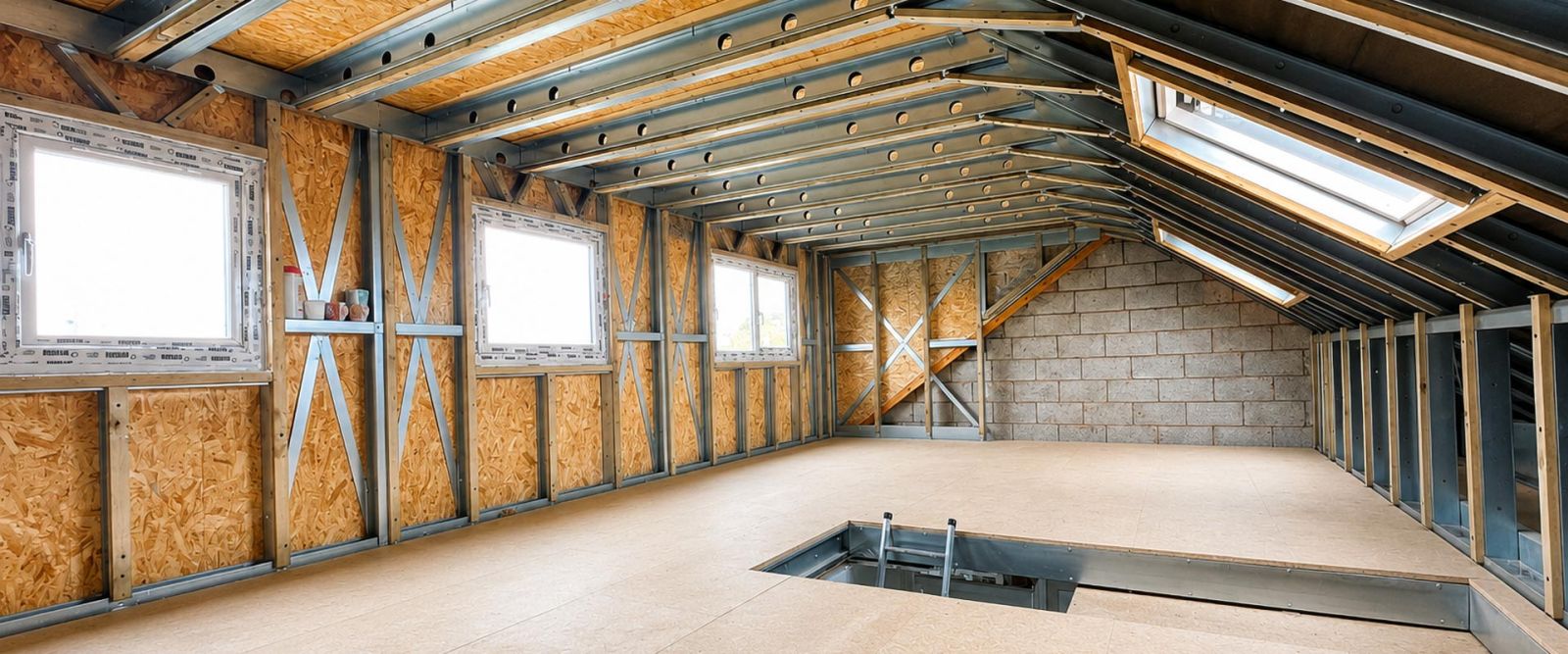 An Entire Floor With A Dormer - ecoTrus