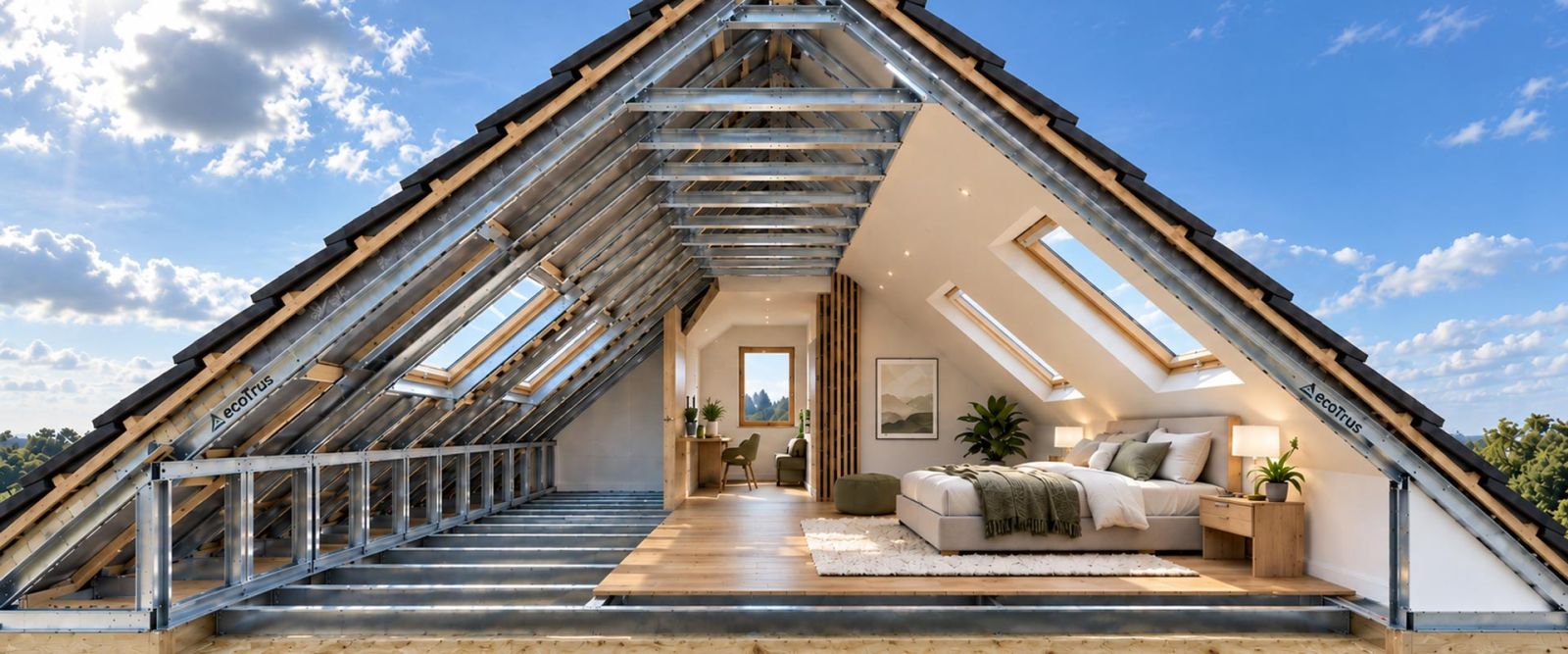 The Best Way to Convert a Trussed Loft